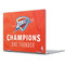 2025 NBA Champions Oklahoma City Thunder Pixelbook Skin